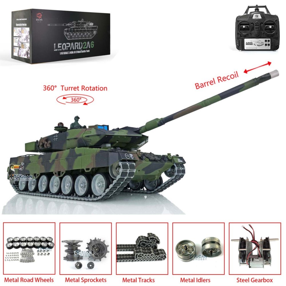 HENG LONG 1/16 RC Tank 7.0 Leo - Home Automation Tutorial recension och pris
