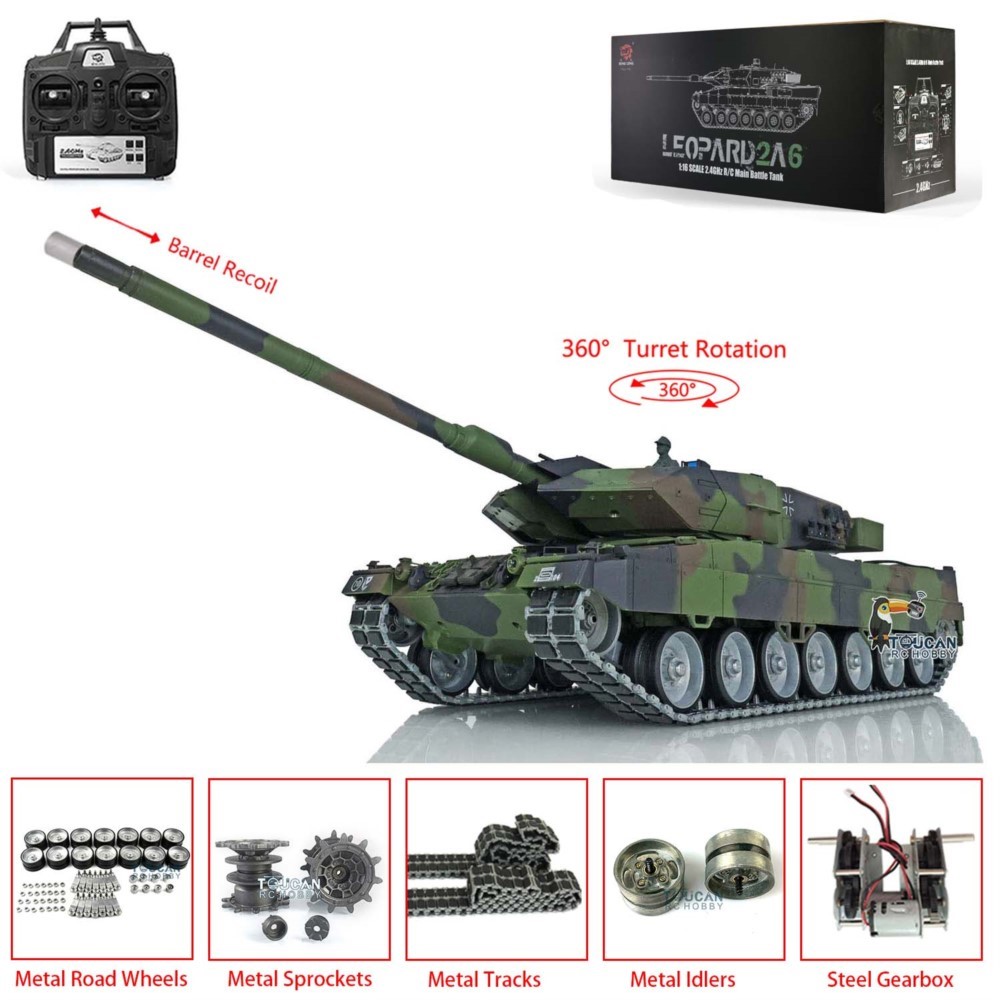 HENG LONG 1/16 RC Tank 7.0 Leo - Home Automation Tutorial recension och pris