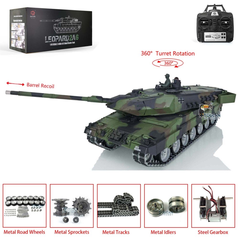HENG LONG 1/16 RC Tank 7.0 Leo - Home Automation Tutorial recension och pris