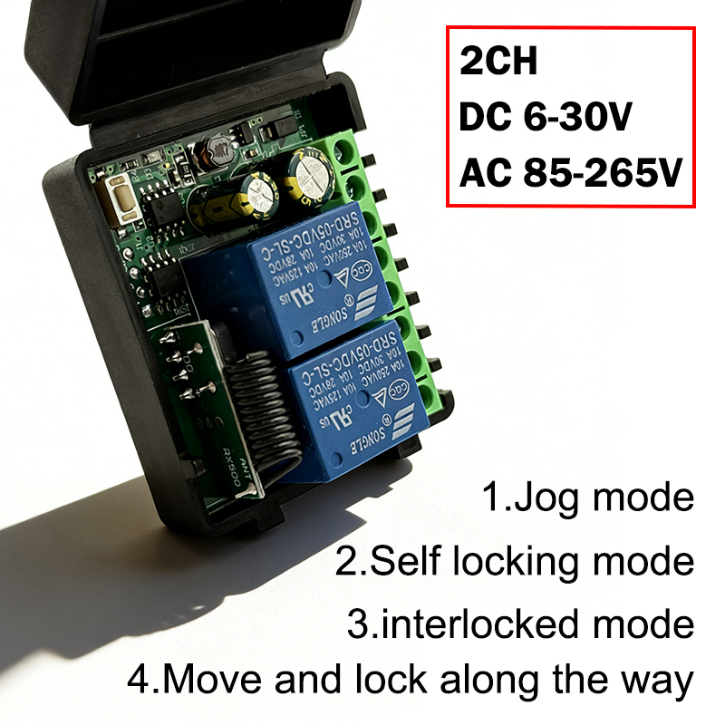 10A Relay Receiver Module 433M - 433Mhz Receiver Module recension och pris