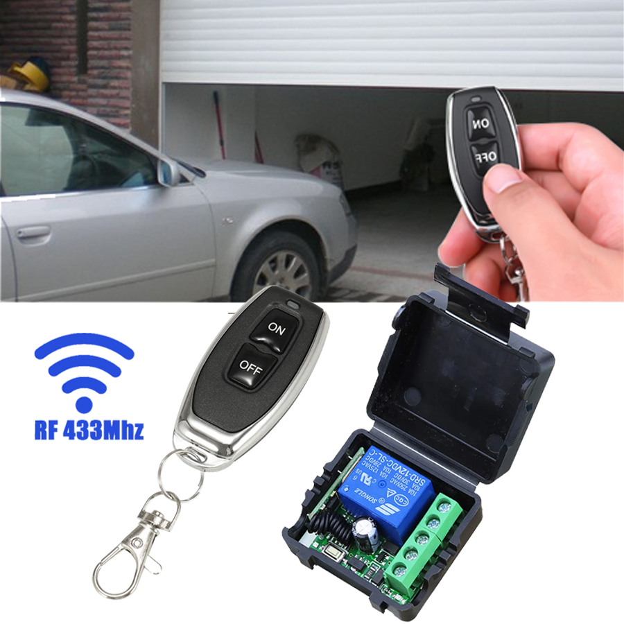 DC 12V Remote Control Smart Sw - 433Mhz Receiver Module recension och pris