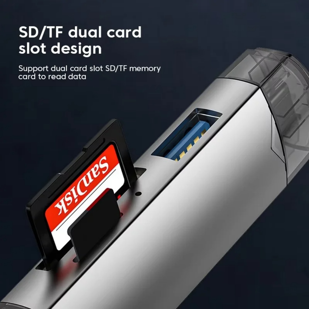 6‑in‑1 USB 3.0 OTG Card Reader - Home Assistant Sd recension och pris